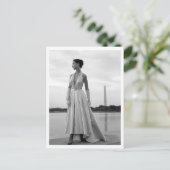 Mode Model Washington DC 1940s  Stijl Briefkaart (Staand voorkant)