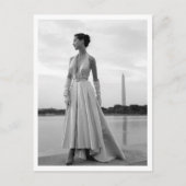 Mode Model Washington DC 1940s  Stijl Briefkaart (Voorkant)