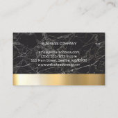 Mode modellen in de kast | ontwerper visitekaartje (Achterkant)