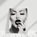 Mode Modellen Poster afdrukken<br><div class="desc">Zwart-witte Mode Modelafdrukken zijn ideaal als zichzelf of als onderdeel van uw galerijwand.</div>