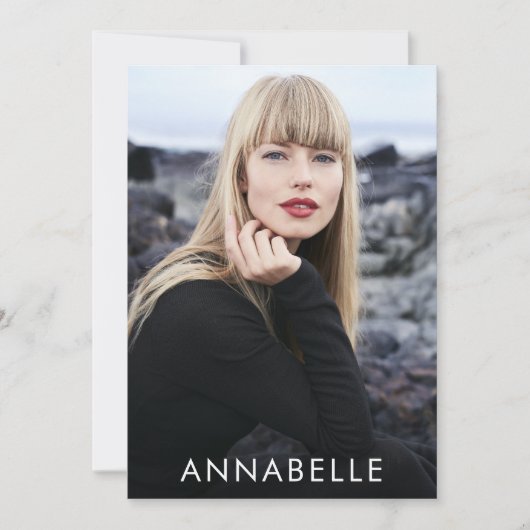 Mode Modellering 6 Foto's Modern Model Comp Kaart (Voorkant)