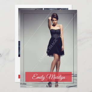 Mode modellering composietkaart kaart