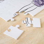 Mode modelschetsen legpuzzel (Zijkant)