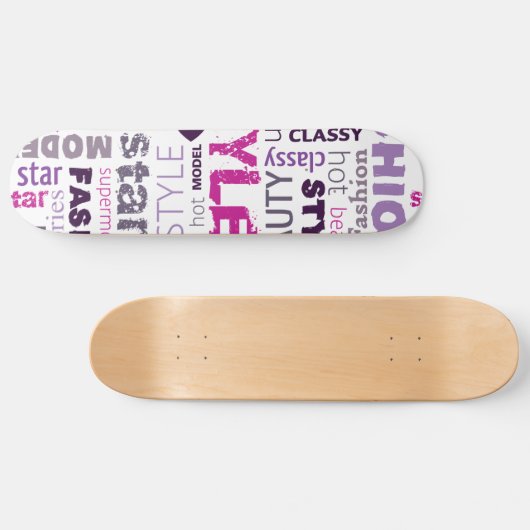 Mode modelstijl schoonheidsster-comp skateboard (Horizontaal)