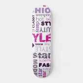 Mode modelstijl schoonheidsster-comp skateboard (Voorkant)