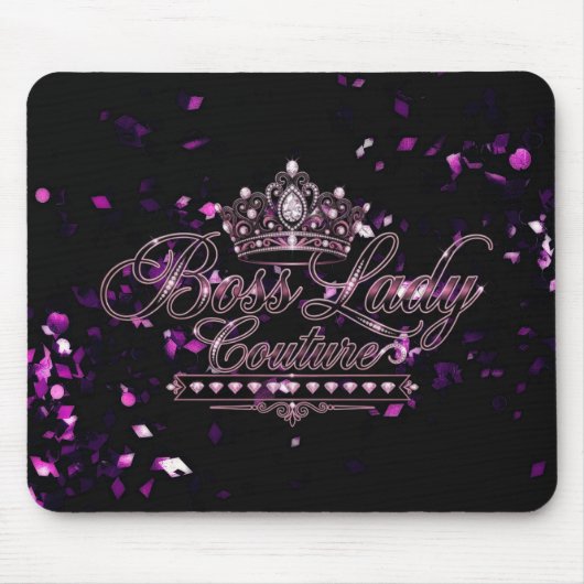 Mode Mousepad voor de Baas Dame Muismat (Voorkant)