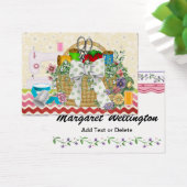 Mode / naadloos / naadloos mandje - SRF Visitekaartjes (Bureau)