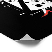  mode naaigaringspatronen bedekken kunstwerken poster (Hoek)