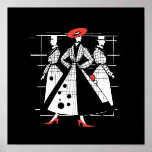  mode naaigaringspatronen bedekken kunstwerken poster