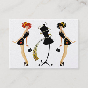 Mode/naaister/gewichtsbeheersing Visitekaartje