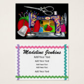 Mode - Naaister Kaart / Label - SRF (Voorkant /achterkant)