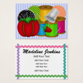 Mode - Naaister Kaart / Label - SRF (Voorkant /achterkant)