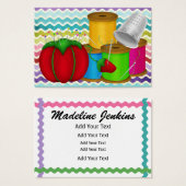 Mode - Naaister Kaart / Label - SRF (Voorkant /achterkant)