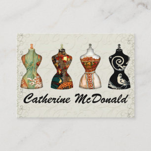 Mode / naaister Kaart - SRF Visitekaartje