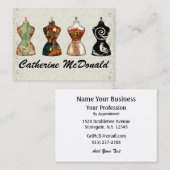 Mode / naaister Kaart - SRF Visitekaartje (Voorkant / Achterkant)