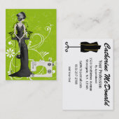 Mode / naaister Kaart - SRF Visitekaartje (Voorkant / Achterkant)