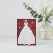 Mode / naaister Kaart - SRF Visitekaartje (Staand voorkant)