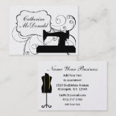 Mode / naaister - SRF Visitekaartje (Voorkant / Achterkant)