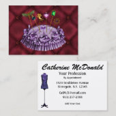 Mode / naaister / stoffering - SRF Visitekaartje (Voorkant / Achterkant)