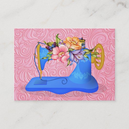 Mode / naaister Visitekaartje - SRF (Voorkant)