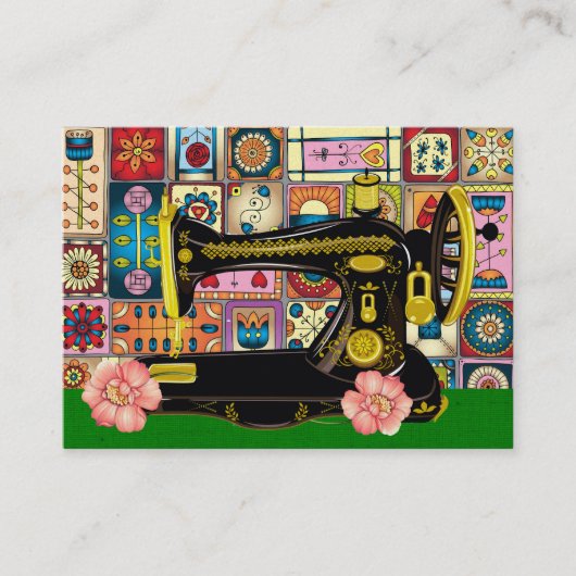 Mode / naaister Visitekaartje - SRF (Voorkant)