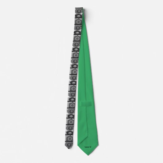 Mode Necktie Accessoire Stropdas (Achterkant)