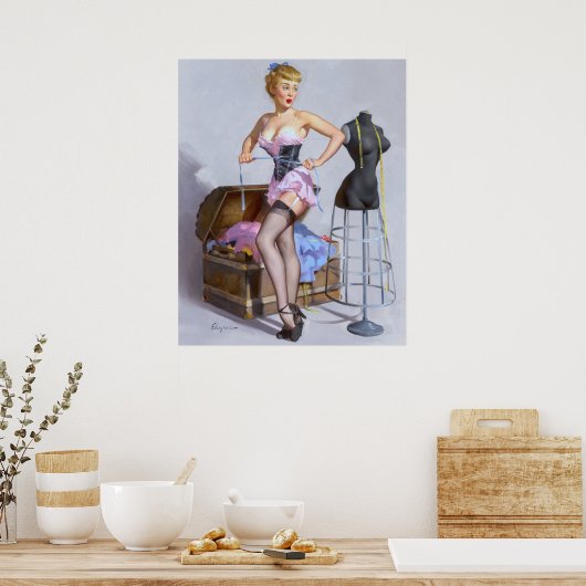 Mode omhoog poster (Keuken)