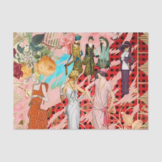 Mode ontkoppeling Tissuepapier (Voorkant)