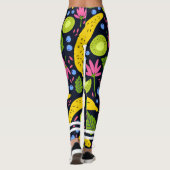 mode ontwerp fruitpatroon l Kleurrijk Leggings (Achterkant)