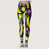 mode ontwerp fruitpatroon l Kleurrijk Leggings (Voorkant)