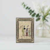  Mode Ontwerp voor kleine bedrijven Visitekaartje (Staand voorkant)