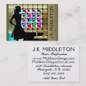 Mode / Ontwerper / naaister - SRF Visitekaartje (Voorkant / Achterkant)