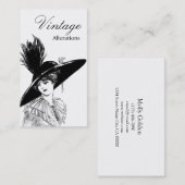  Mode Ontwerpwijziging Seamstress Visitekaartje (Voorkant / Achterkant)