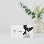  Mode Ontwerpwijziging Seamstress Visitekaartje (Staand voorkant)