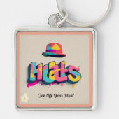 "Mode op de top" Sleutelhanger (Voorkant)