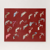Mode op hoog niveau Stilettos jigzaag Puzzle Legpuzzel (Horizontaal)