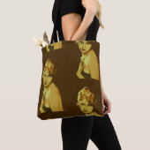  Mode overal print Canvas tas (Dichtbij)