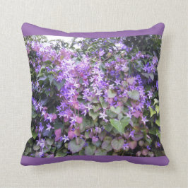 Mode — Paars/Mauve Flowers Kussen