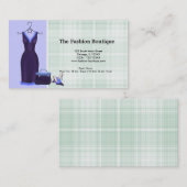 Mode (Paarse) Visitekaartje (Voorkant / Achterkant)