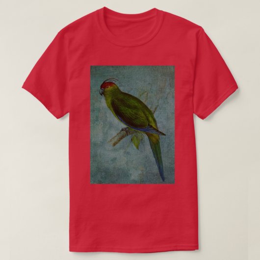 Mode papegaai t-shirt (Design voorkant)