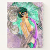 Mode Paraplu Lady Notitieboek (Achterkant)