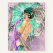 Mode Paraplu Lady Notitieboek (Voorkant)