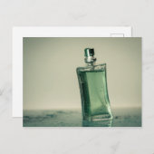 Mode parfumfles briefkaart (Voorkant / Achterkant)