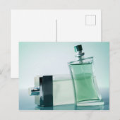 Mode parfumfles briefkaart (Voorkant / Achterkant)