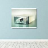 Mode parfumfles canvas afdruk (Insitu (Houten vloer))