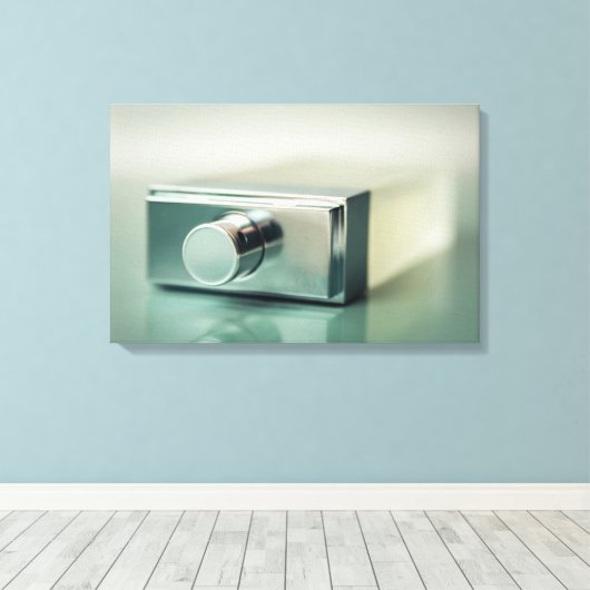 Mode parfumfles canvas afdruk (Insitu (Houten vloer))