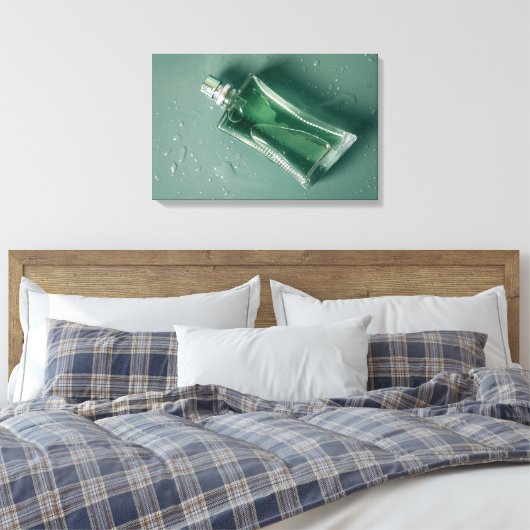 Mode parfumfles canvas afdruk (Insitu (Slaapkamer))