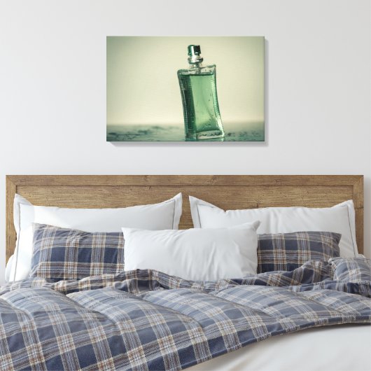 Mode parfumfles canvas afdruk (Insitu (Slaapkamer))