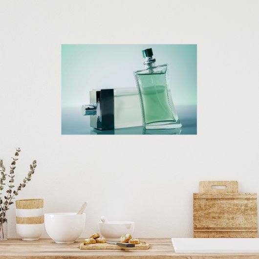 Mode parfumfles poster (Keuken)