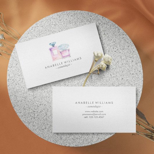 Mode Parfumflessen Visitekaartje